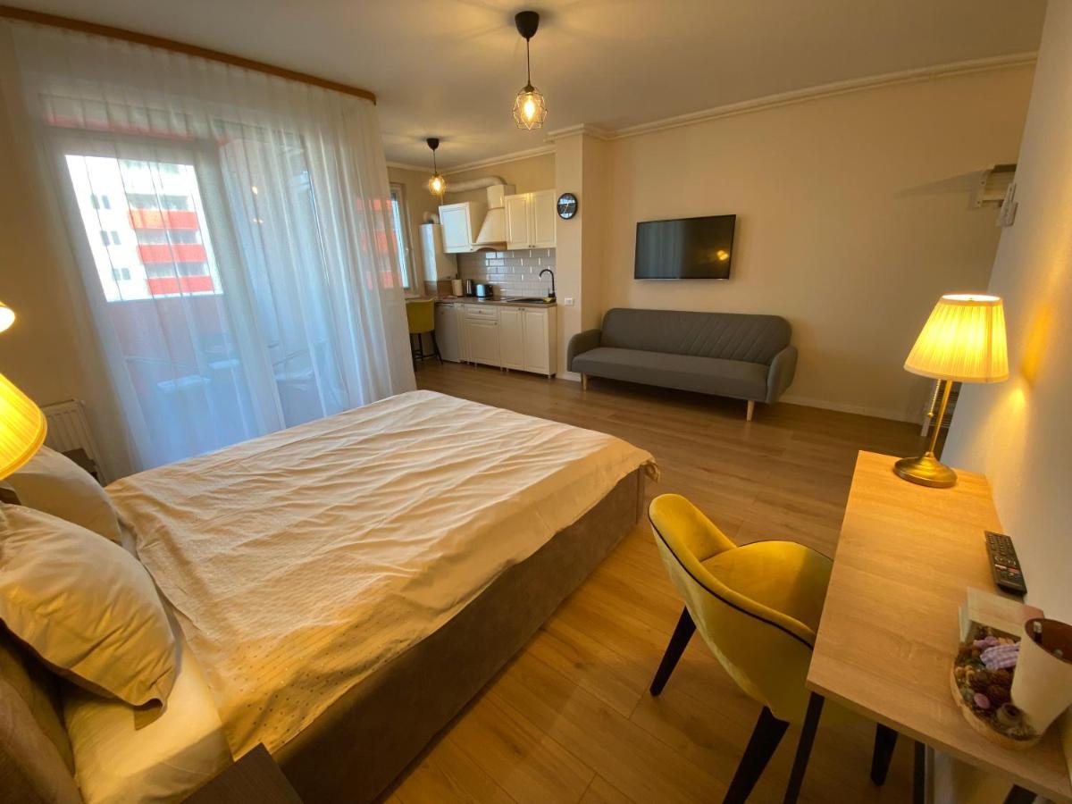 Amber Studio Oradea Apartment Bagian luar foto