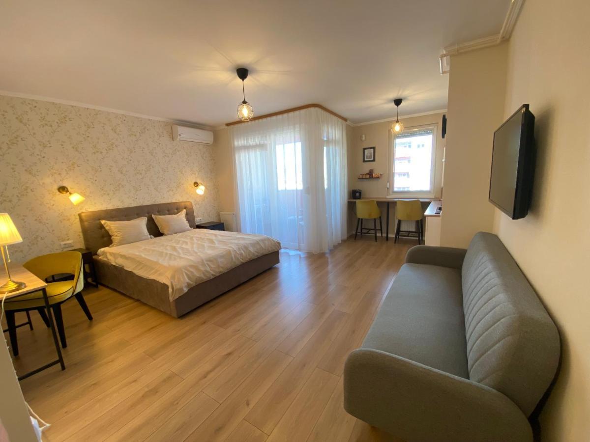 Amber Studio Oradea Apartment Bagian luar foto